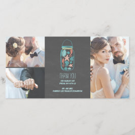 ビーチメイソンジャール結婚コーストありがとう サンキューカード