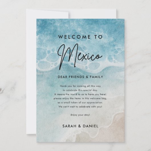 ビーチメキ結婚シコ旅行案内書 招待状 (正面)