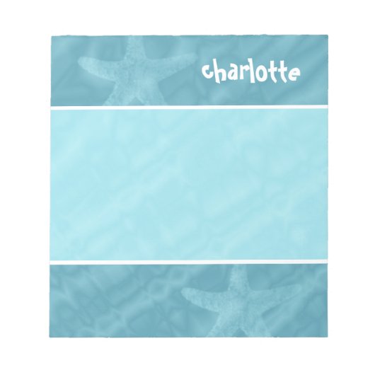 ビーチメモ ノートパッド (正面)