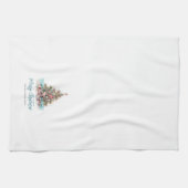 ビーチメリークリスマスツリー キッチンタオル (横)