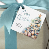 ビーチメリークリスマス フェイバータグ