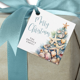 ビーチメリークリスマス フェイバータグ