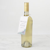 ビーチモダンシーシェル薄紫とダスティーブルー ボトルネックタグ (アングル)