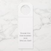 ビーチモダンシーシェル薄紫とダスティーブルー ボトルネックタグ (裏面)