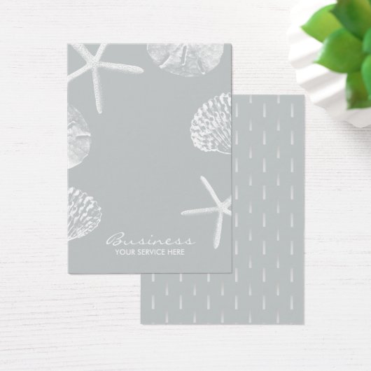 ビーチモダンテーマシーシェルズグレーイヤリングディスプレイ (デスク)