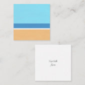 ビーチモダンノートカード ノートカード (正面/裏面)