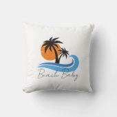 ビーチモダンハウスボーティングセーリングサマー クッション (正面)