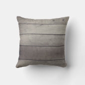 ビーチモダンハウス航海のティール（緑がかった色）ブルーパーソナライズされた クッション (裏面)