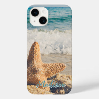 ビーチモダンヒトシェルスキパーソナライズされたー Case-Mate iPhone 14ケース