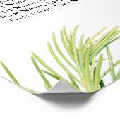 ビーチモダン熱帯表プラン座席表 ポスター (角)