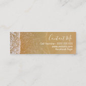 ビーチモダン移動式スプレータン スキニー名刺 (裏面)