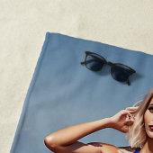 ビーチモデル女の子ポーズ美紀ビーチタオル ビーチタオル (インサイチュ)