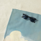 ビーチモノグラムのビベスサマーグラモールガール ビーチタオル (インサイチュ)