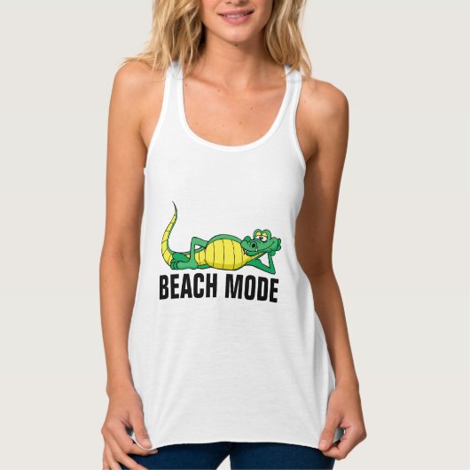 ビーチモードアリゲータTシャツ タンクトップ (正面)