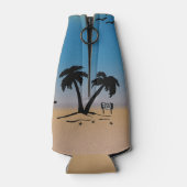 ビーチヤシの木 ボトルクーラー (裏面)