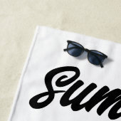 ビーチユニークの絵を描タオルのビーチ ビーチタオル (インサイチュ)