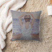 ビーチヨガポーズ クッション (ブランケット)