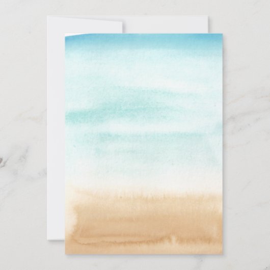 ビーチライツカクテルワクチン接種お祝い 招待状 (裏面)