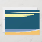 ビーチライトハウスバースデーパーティー 招待状 (裏面)