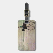 ビーチライドデジタルアート ラゲッジタグ (正面縦)