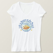 ビーチライフは最高 トロピカルフィッシュ Tシャツ