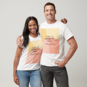 ビーチライフは最高！黄色 オレンジ ボホ ルスティック  Tシャツ (ユニセックス)