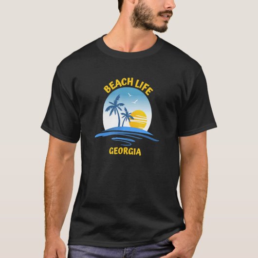ビーチライフハワイ Tシャツ (正面)