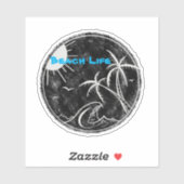 ビーチライフビニールカットシール シール (シート)