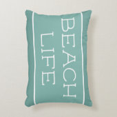 ビーチライフブルーグリーンシーソルト アクセントクッション (正面(垂直))