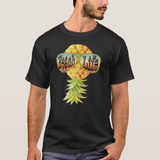 ビーチライフ上下逆パイナップルTシャツタンクトップ Tシャツ