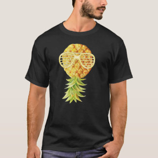 ビーチライフ上下逆パイナップルTシャツタンクトップ Tシャツ