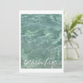 ビーチライフ 名言 波 海 青い水 シーズンカード (スタンド正面)