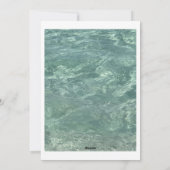 ビーチライフ 名言 波 海 青い水 シーズンカード (裏面)