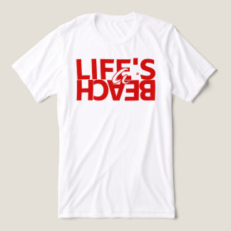 ビーチライフ 女性 サマーTシャツ トライブレンドTシャツ