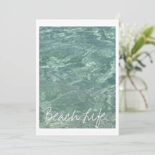 ビーチライフ 引用 波 海 青い水 シーズンカード (スタンド正面)