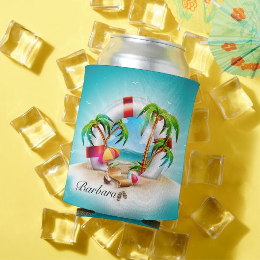 ビーチライフ 缶クーラー (インサイチュ 夏)