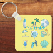 ビーチライフThunder_Cove キーホルダー (正面)