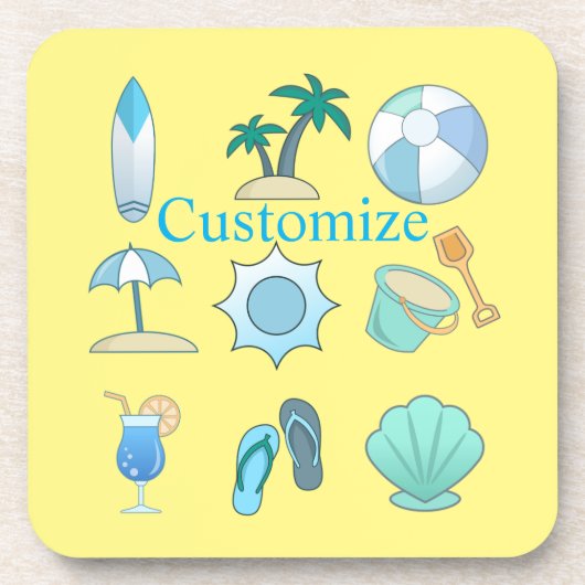 ビーチライフThunder_Cove コースター (正面)