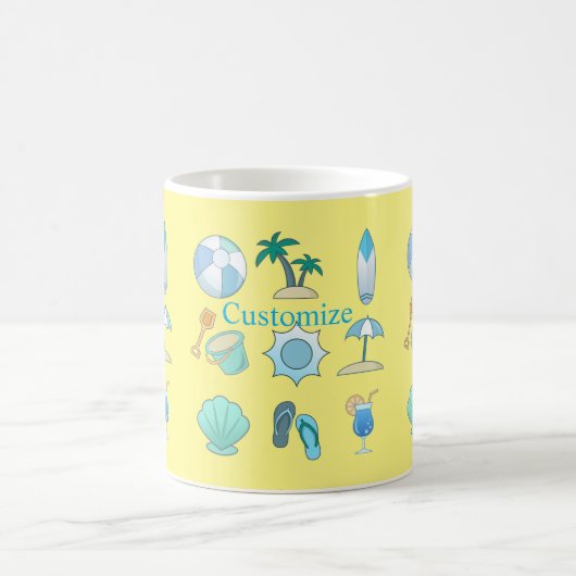 ビーチライフThunder_Cove コーヒーマグカップ (中央)