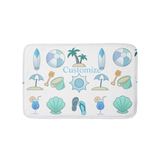 ビーチライフThunder_Cove バスマット (正面)