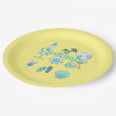 ビーチライフThunder_Cove ペーパープレート (アングル)