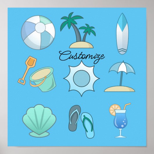 ビーチライフThunder_Cove ポスター (正面)