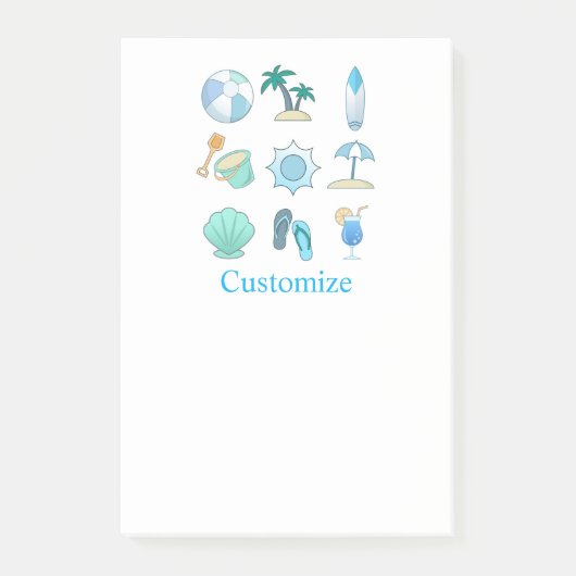 ビーチライフThunder_Cove ポストイット (正面)