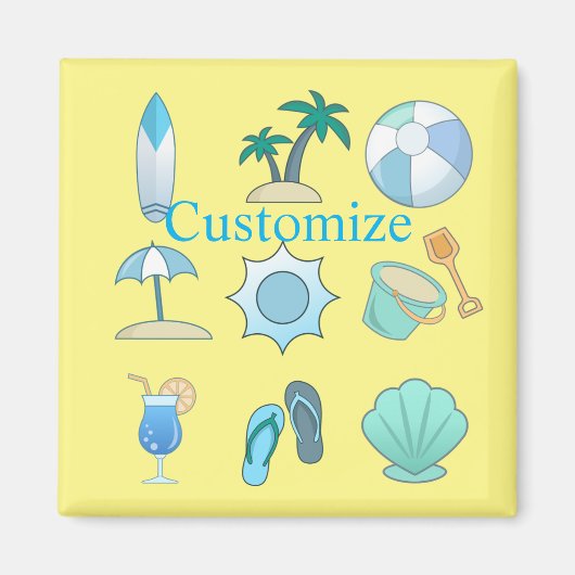 ビーチライフThunder_Cove マグネット (正面)