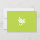 ビーチライムパームツリーデスティネーションシャルボード 出欠カード (裏面)