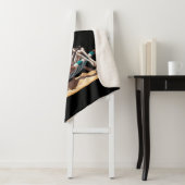 ビーチラウンジスケルトンハロウィーン シェルパブランケット (インサイチュ)