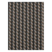 ビーチラウンジスケルトンハロウィーン テーブルクロス (正面)