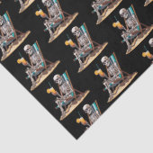 ビーチラウンジスケルトンハロウィーン 薄葉紙 (詳細)