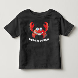 ビーチラバー - トドラーの上質なジャージーTシャツ トドラーTシャツ