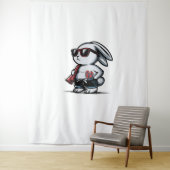 ビーチラビットバニービーチゲーマーサマー タペストリー (インサイチュ)